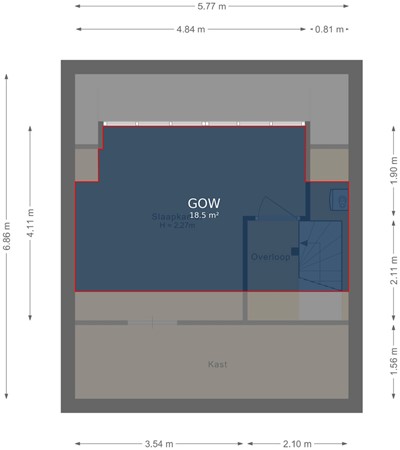 Rijdtstraat 75, 6114 AK Susteren - Tweede verdieping - markings.jpg