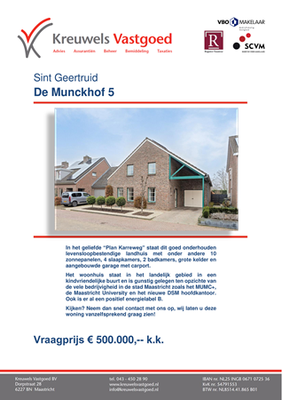 Brochure preview - Brochure De Munckhof 5 - Sint Geertruid.pdf