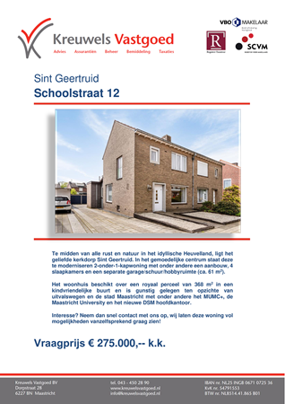 Brochure preview - Brochure Schoolstraat 12 - Sint Geertruid.pdf