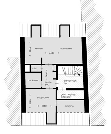 Tongersestraat 84C, 6211 LR Maastricht - Plattegrond Tongersestraat 84-C.jpg