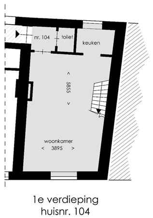 Tongersestraat 104, 6211 LR Maastricht - Eerste verdieping.jpg