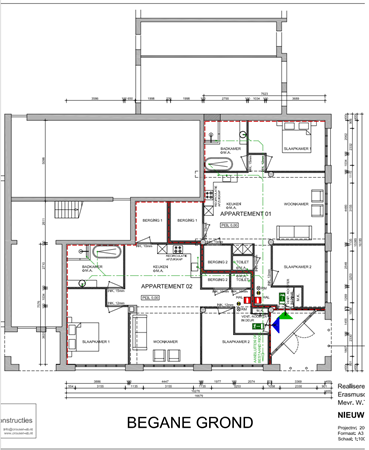 Erasmusdomein 39A02, 6229 GB Maastricht - Indelingtekening Erasmusdomein 39-A01 en A02.png