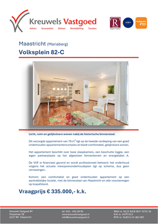 Brochure preview - Brochure Volksplein 82-C.pdf