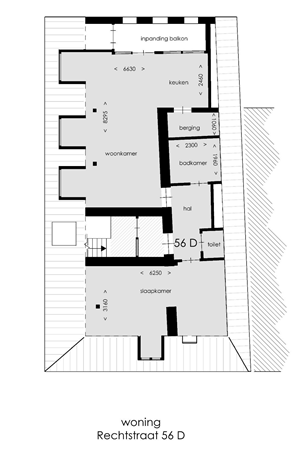 Rechtstraat 56D, 6221 EK Maastricht - Plattegrond.png