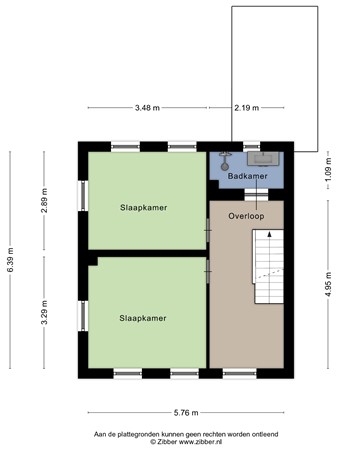 Floorplan - Ernst Casimirstraat 8, 9693 BE Bad Nieuweschans