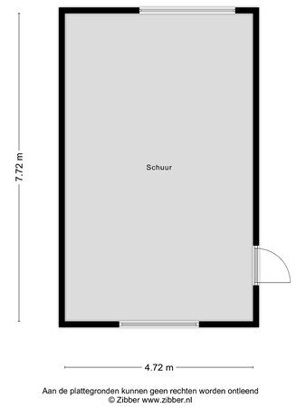 Floorplan - Jakob Bruggemalaan 40, 9641 EW Veendam