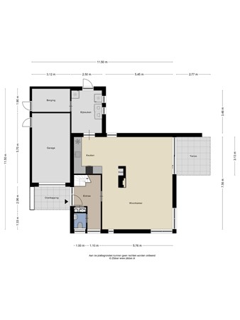 Floorplan - Eems 22, 9642 KA Veendam