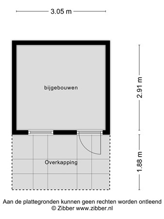 Floorplan - Sarastraat 5, 9641 HN Veendam