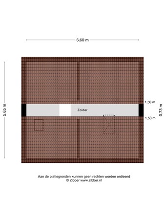 Floorplan - Dr. Th. Tjabbesstraat 56, 9645 PP Veendam