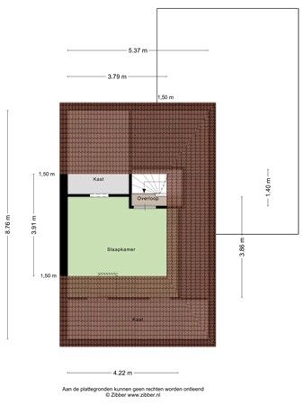 Floorplan - Joop Den Uyllaan 11, 9641 PG Veendam