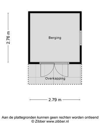 Floorplan - Vossenkamp 110, 9675 KL Winschoten