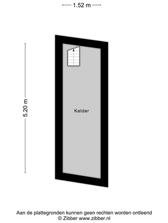 Floorplan - Noorderstraat 351, 9611 AJ Sappemeer