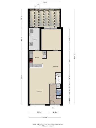 Floorplan - Rensel 15, 9642 KK Veendam