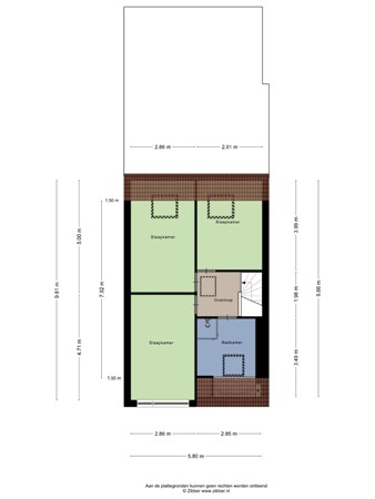 Floorplan - Rensel 15, 9642 KK Veendam