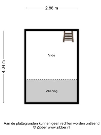 Floorplan - Poststraat 58, 9648 JN Wildervank