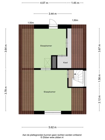 Floorplan - Bovenweg 11, 9649 CA Muntendam