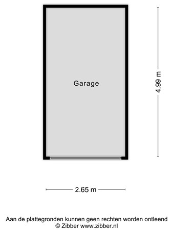 Floorplan - Beneden Westerdiep 9-09, 9641 GD Veendam