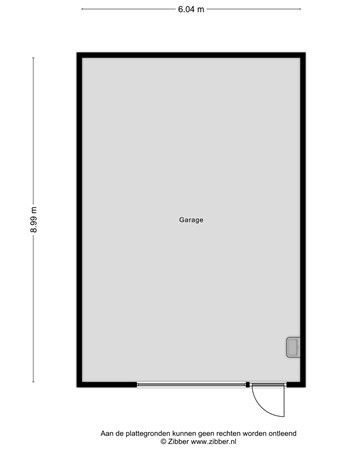 Floorplan - Werfkade 20, 9601 LG Hoogezand