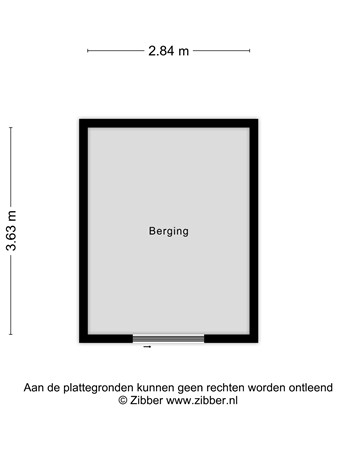 Floorplan - Werfkade 20, 9601 LG Hoogezand