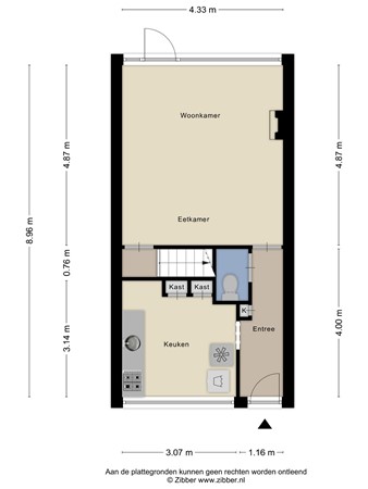 H.J. Topstraat 43, 9645 CG Veendam - 455278_2D_Begane_grond_H.J._Topstraat_43_Veendam_01.jpg