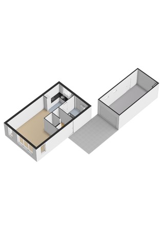 Goudsmedenstraat 26, 9646 CA Veendam - Nieuw Begane grond - 3D.jpg