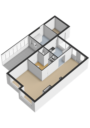 Siemenspark 77, 9636 EB Zuidbroek - Begane grond - 3D.png