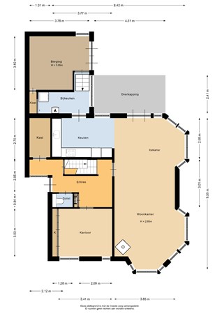 Beneden Oosterdiep 32, 9641 JE Veendam - Begane grond - 2D.jpg