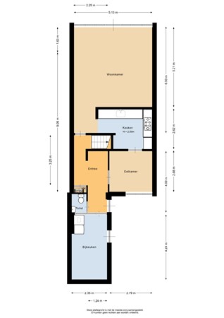 Kastelenlaan 127, 9301 VR Roden - Begane grond - 2D.jpg
