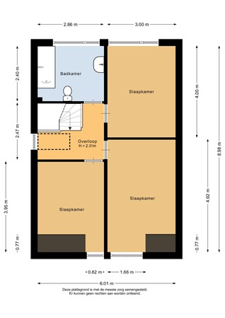 Schoolstraat 18, 9902 AR Appingedam - Eerste verdieping - 2D.jpg