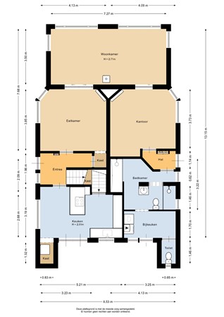 Nijverheidskade 2, 9648 JG Wildervank - Begane grond - 2D.jpg