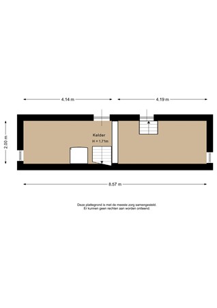 Nijverheidskade 2, 9648 JG Wildervank - Kelder - 2D.jpg
