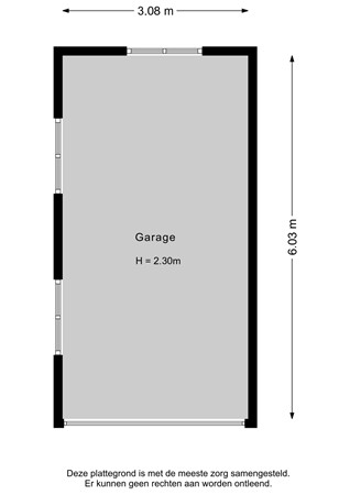 Nijverheidskade 2, 9648 JG Wildervank - Garage - 2D.jpg