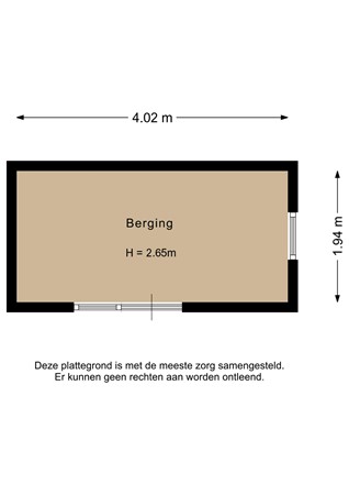 Nijverheidskade 2, 9648 JG Wildervank - Berging - 2D.jpg