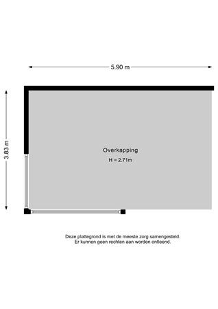 Nijverheidskade 2, 9648 JG Wildervank - Overkapping - 2D.jpg