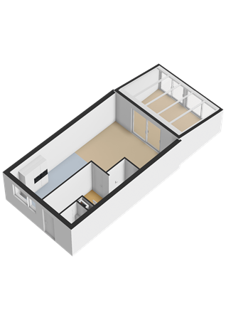 Meezenbroekstraat 33, 9645 PB Veendam - Begane grond - 3D.png