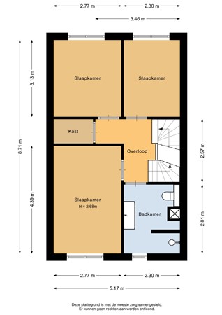 Meezenbroekstraat 33, 9645 PB Veendam - Eerste verdieping - 2D.jpg