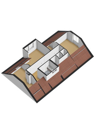 Beneden Oosterdiep 199, 9645 LP Veendam - Eerste verdieping - 3D.png