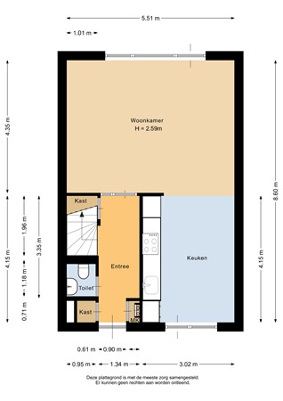 Atlas 28, 9602 NB Hoogezand - Begane grond - 2D.jpg