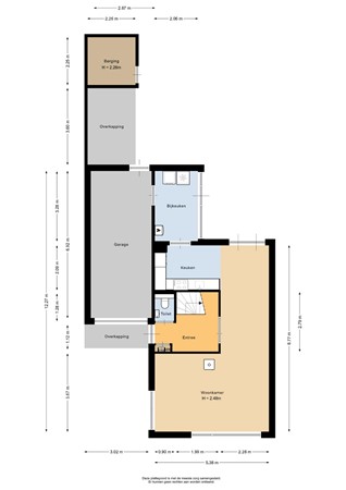 Joop Den Uyllaan 21, 9641 PG Veendam - Begane grond - 2D.jpg