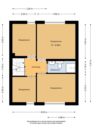 Botnische Golf 19, 9642 CR Veendam - Eerste verdieping - 2D.jpg