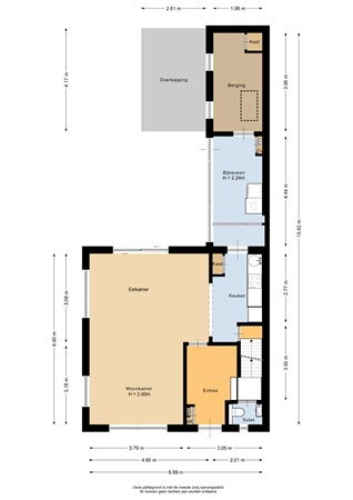 Winschoterweg 6A, 9665 BV Oude Pekela - Begane grond - 2D.jpg