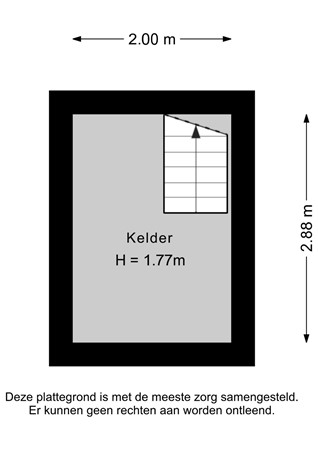 Winschoterweg 6A, 9665 BV Oude Pekela - Kelder - 2D.jpg