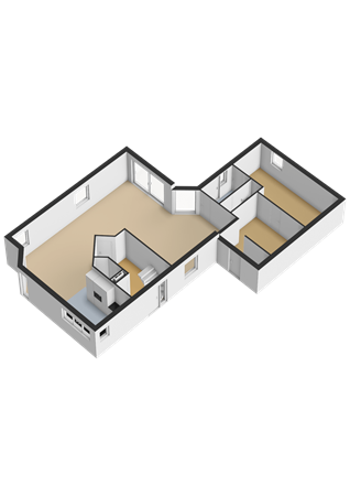 Rietgors 5, 9665 MR Oude Pekela - Begane grond - 3D.png