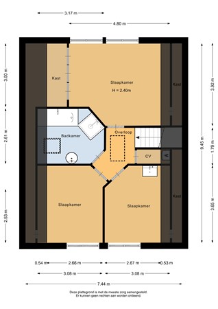 Rietgors 5, 9665 MR Oude Pekela - Eerste verdieping - 2D.jpg