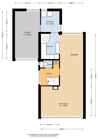Tjamme 79, 9642 JT Veendam - Begane grond - 2D.jpg