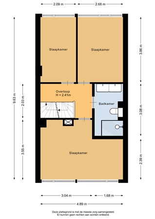 Tjamme 79, 9642 JT Veendam - Eerste verdieping - 2D.jpg