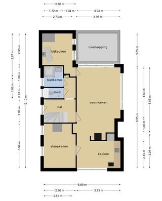 Houtvester Jansenweg 2-105, 9462 TB Gasselte - Begane grond 1.JPG
