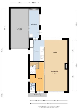 Westergo 21, 9642 EX Veendam - Begane grond - 2D.jpg