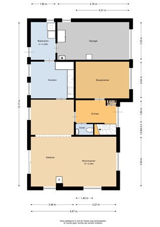 Boven Veensloot 23, 9651 CG Meeden - Begane grond - 2D.jpg