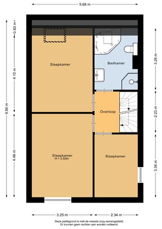 Bolsterstraat 28, 9502 PN Stadskanaal - Eerste verdieping - 2D.jpg